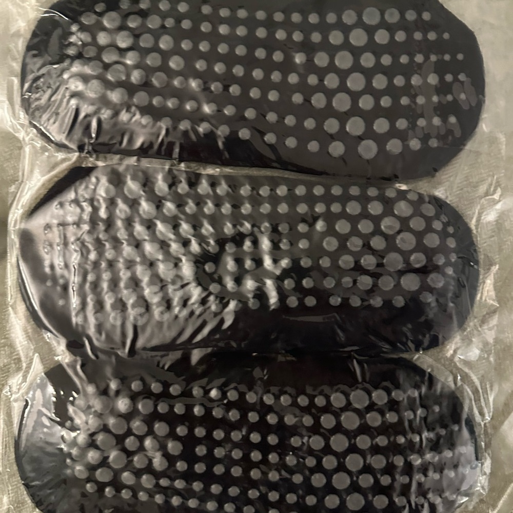 Black Pilates Socks